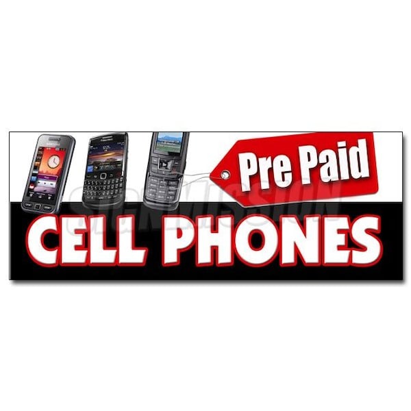 PREPAID CELL PHONES DECAL sticker calling cards disposable long distance, D-36 Prepaid Cell Phones